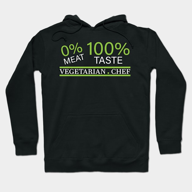 Vegetarian chef, cooking lover Hoodie by sigdesign